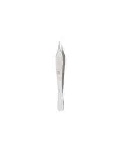 Miltex® Adson Suture Forcep 4.75in 1x2 Teeth with Platform