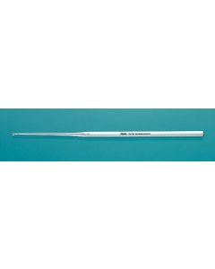 Miltex® Single-Ended Buck Ear Curette, Angled, Sharp, Size 1