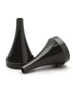Welch Allyn® 5.0mm Reusable Ear Specula, Black