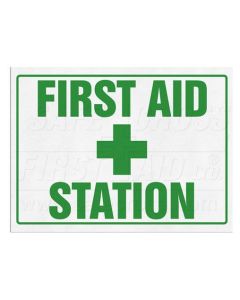 First Aid Station Sign