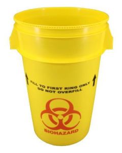 Biohazard Infectious Waste Container