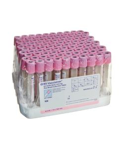 BD Vacutainer® Plastic Whole Blood Tube with spray-coated K2EDTA 6.0 mL