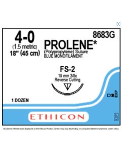 ETHICON PROLENE® Polypropylene Suture 4-0 FS-2