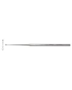 Miltex® Single-Ended Buck Ear Curette, Straight, Size 1