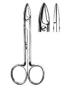 MAGNA® Wire Scissors Straight Serrated 4"