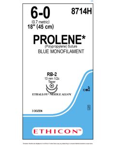 ETHICON PROLENE® Polypropylene Suture 6-0 RB-2, RB-2