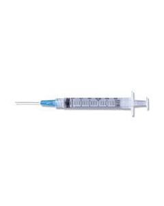 3mL BD Luer-Lok™ Syringe with attached needle 21G x 1 in