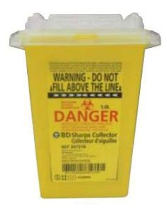 1.0L BD™ Yellow Phlebotomy Sharps Collector