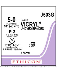 ETHICON Coated VICRYL® Suture 5-0 P-2