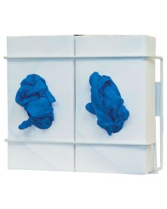 Glove Box Dispenser, 2-Box, White