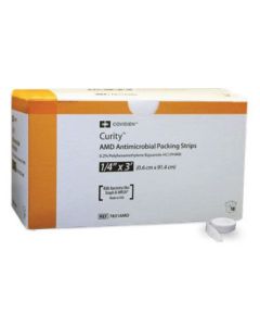 Curity™ AMD™ Wound Packing Strips, 1/2 in