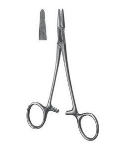 MAGNA® Baumgartner Needle Holder with Tungsten Carbide Jaws 5 in