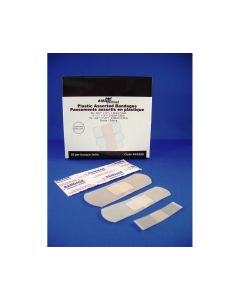 Ritmed® Jumbo Plastic Adhesive Bandages 2 in x 4 in