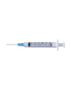 3mL BD Luer-Lok™ Syringe with attached needle 20G x 1 in