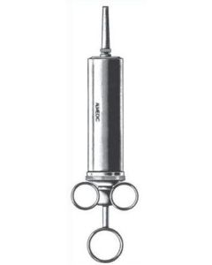 MAGNA® Metal Ear Syringes With Shield 3oz