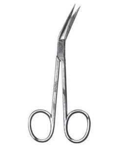MAGNA® Iris Scissors Angled 4 1/2 in