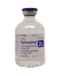 Plain Xylocaine 2% 50mL Multi-dose