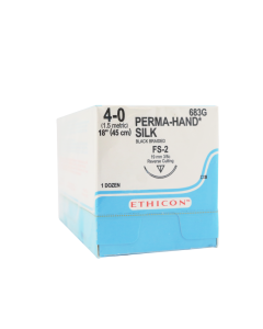 ETHICON PERMAHAND® Silk Suture 6-0 C-3