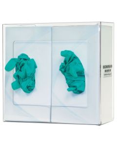 Glove Box Dispenser, 2-Box, Transparent