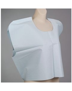 TIDI® Exam Cape Blue 21in x 30in *NO TIE*