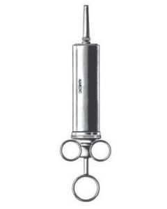 ALMEDIC® Metal Ear Syringe With Tips 4 oz