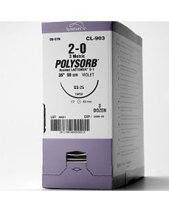 Polysorb™ 3/0 Violet Precut