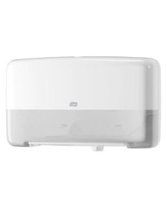 Tork Twin Mini Jumbo Bath Tissue Roll Dispenser