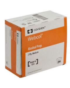Webcol™ Alcohol Prep Pad (Large)