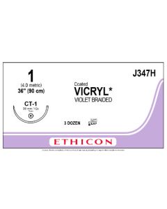 ETHICON Coated VICRYL® Suture 1 CT-1