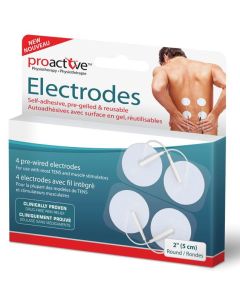 ProActive™ Self Adhesive Gel Electrodes, Round