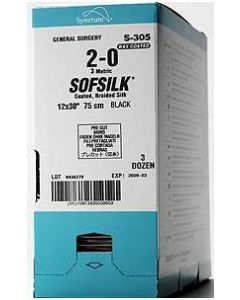 Sofsilk™ Non-absorbable Coated 6/0 Suture with CE-21 Needle