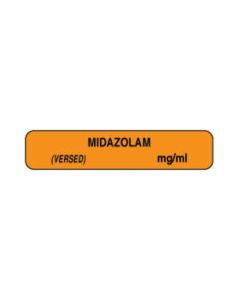 Midazolam Anesthesia Label