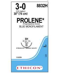 ETHICON PROLENE® Polypropylene Suture 3-0 SH