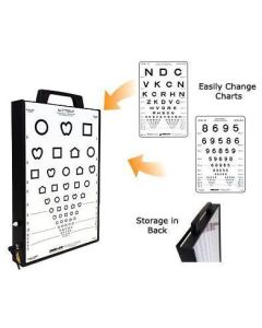 Illuminated Eye Test Cabinet