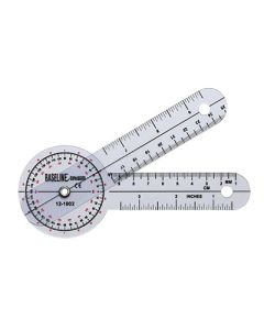 Baseline® Plastic Goniometers 360 Degree Head with 6in Arms