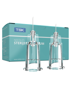 TSK Steriject Hypodermic Needles 30gx6mm with Regular Hub 
