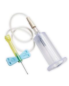 BD Vacutainer® Push Button Blood Collection Set with 7 in tubing, 23G x .75 in (with luer adapter)