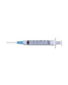 3mL BD Luer-Lok™ Syringe with attached needle 25G x 5/8 in