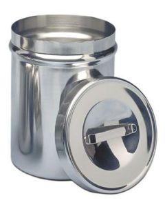 Stainless Steel Dressing Jar with Lid (5 in x 7 in)