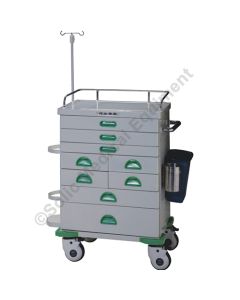 Multi-Purpose Crash Cart with 5 Drawers
