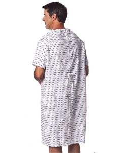 Traditional Patient Gowns with Ties
