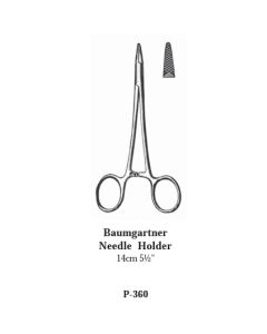 UTILITY® Economy Baumgartner Needle Holder 5 1/2 in