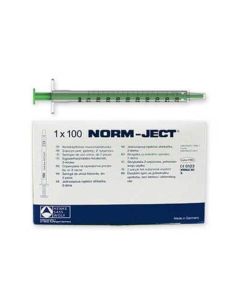 Norm-Ject 1 mL Luer Slip Syringe
