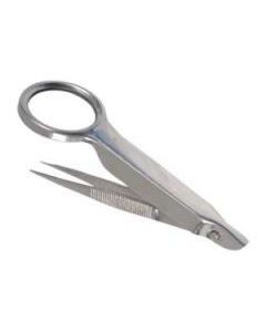 Almedic® Splinter Forcep with Magnifier 3 in