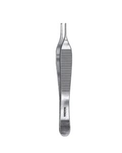 ALMEDIC® Adson Tissue Forceps 1x2 Teeth 1.2mm 4 3/4 in