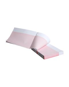Thermal Paper With Z-Fold Red Grid