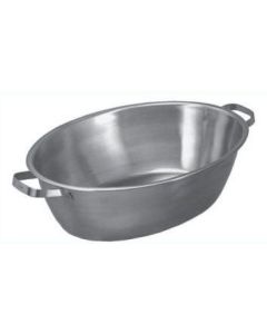 Stainless Steel Foot Basin (16 3/4 in x 12 3/4 in x 4 7/8 in)