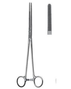 MAGNA® Bozeman Uterine Dressing Forceps Straight 10 in