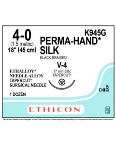 ETHICON PERMAHAND® Silk Suture 4-0 V-4