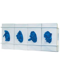 Glove Box Dispenser, 4-Box, White